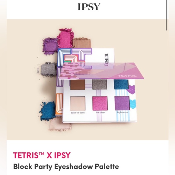 BNIB Tetris X ipsy make up pallete - Picture 6 of 8